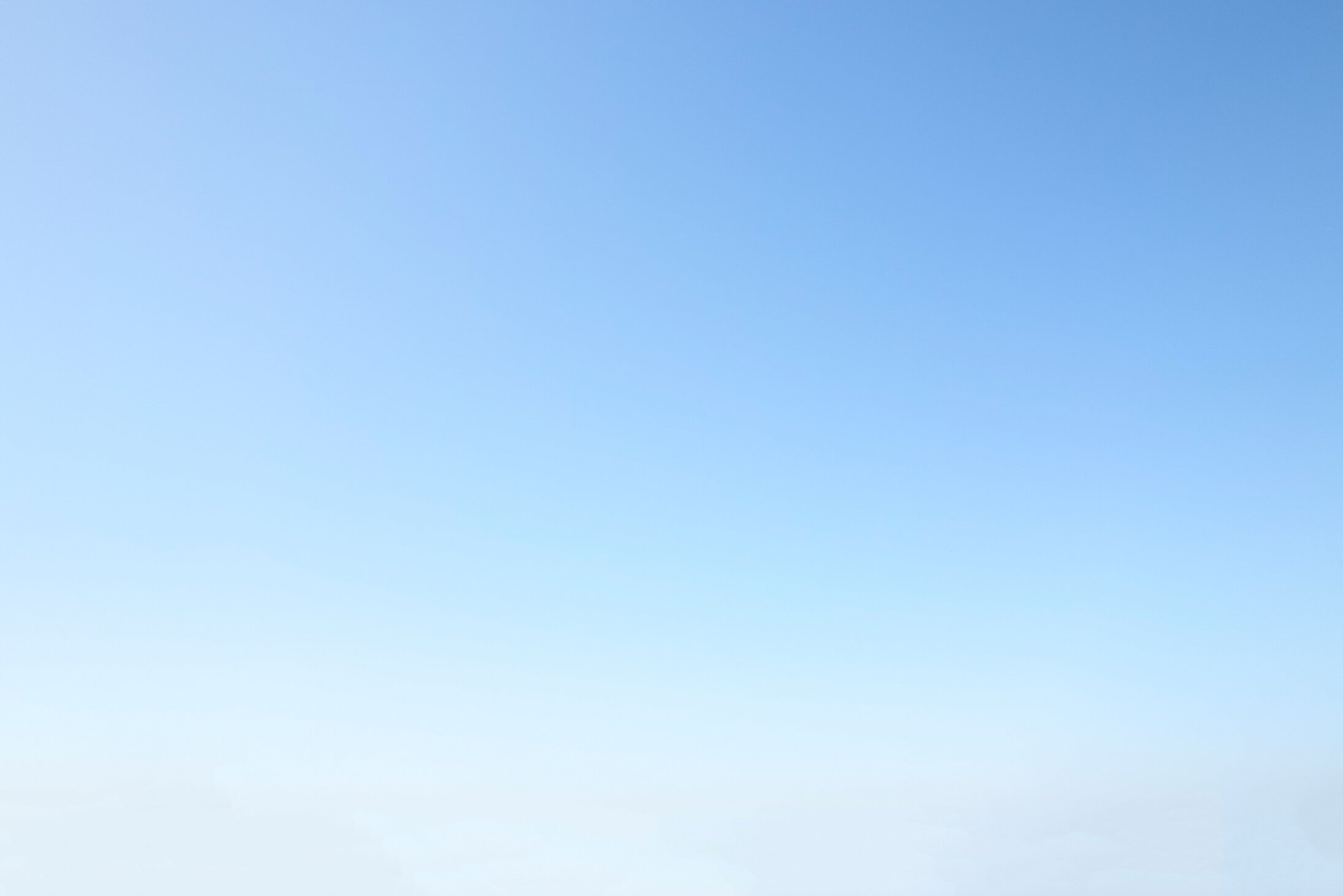 Blue sky background gradient